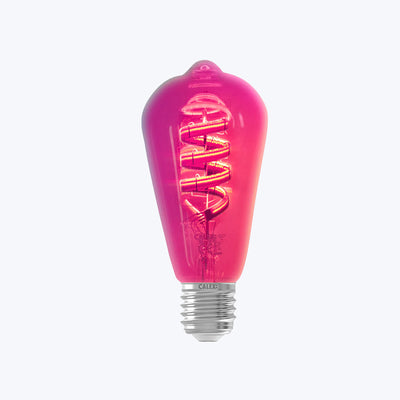 Color decorative LED bulb E27/ST64