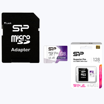 SP MicroSDXC 128GB class10, Ultra HD