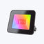 Multicolor RGB LED floodlight, max 20W-1600lm/color/IP65