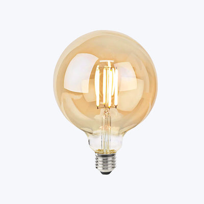 Decorative gold LED bulb E27/G125