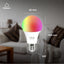 Smart RGB color LED bulb E27/9W